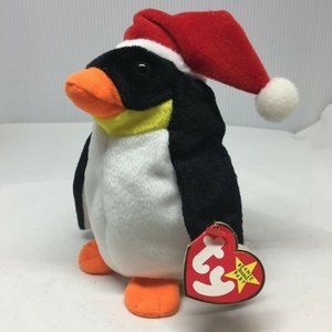 Ty Beanie Baby Zero Penguin Plush Stuffed Animal Retired W Tag January 2 1998